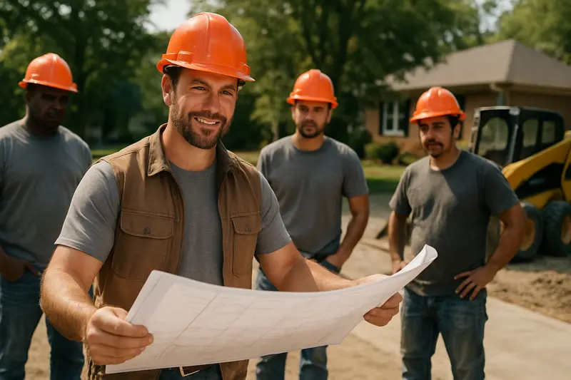 Concrete supply yard facing delays due to tariffs impacting imported materials.
