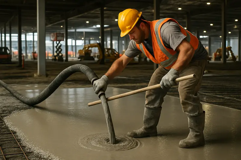 Laboratory testing of innovative self-healing concrete materials with microcapsules and bacteria.